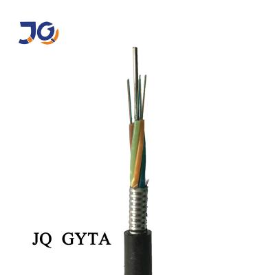 China 24 solos cables de fribra óptica al aire libre del modo GYTA de los corazones en venta