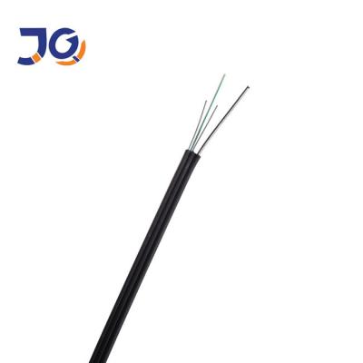 China Chaqueta del negro del cable de descenso de la fibra óptica del OEM G652D FTTH GJXH GJXCH en venta