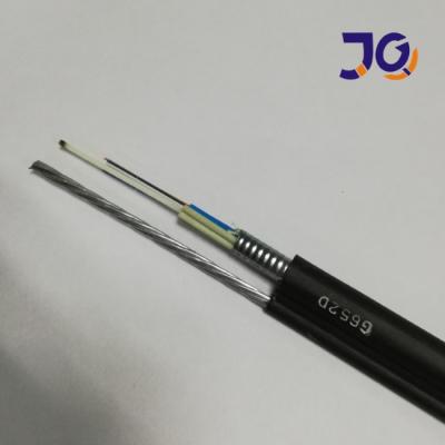 China A figura 8 tubo fraco do apoio aéreo do auto do cabo de fibra ótica Gytc8s encalhou núcleos 16 24 48 à venda