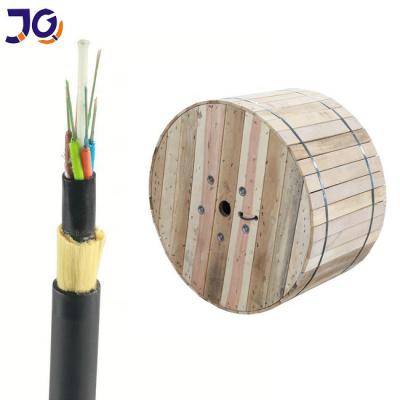 China Aerial G652d Self Supporting Outdoor ADSS Fiber Optic Cable 48 Core for sale