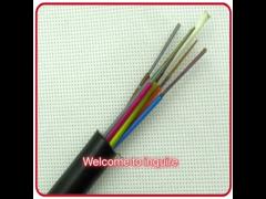 Single Mode Anti Rodent 2 Core Hybrid Fiber Optic Cable
