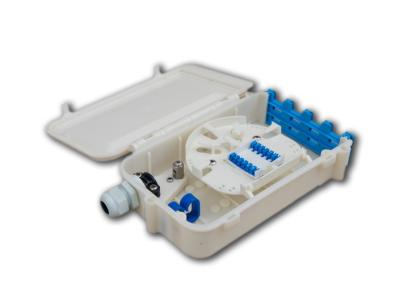 China PP ABS FTTx fiber optic termination box for SC FC LC ST adaptors for sale
