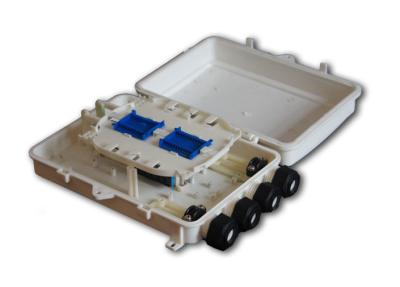 China white FTTX fiber optic termination box for Wall mounted 24 cores for sale