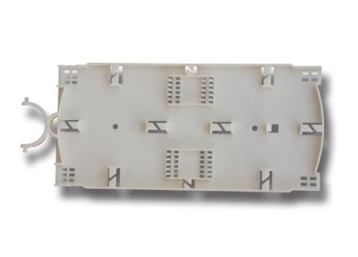 China heatshrink optica fiber splicing tray for closure bracket PP ABS for sale