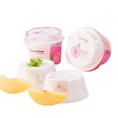 China Nutritious C MM Assorted Fruit Milk Pudding Jelly China Sweet Food Children Snack Nata Jelly for sale