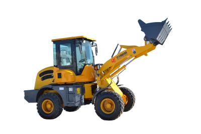 China WY10B 1 Ton Rated Load Small Wheel Loader With 0.5m3 Bucket Yellow Color for sale