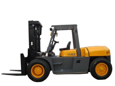 China Chaochai 6102 Engine Diesel Powered Forklift 10 Ton 3000mm Lifting Height for sale