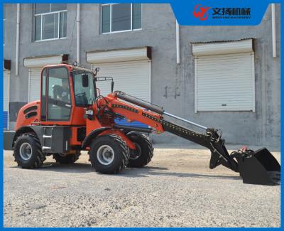 China 1.5ton 0.65m3 bucket telescopic wheel loader with max lifting height 4700mm for sale