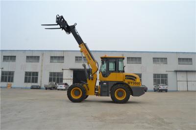 China 5.4m Lifting Height Telescopic Wheel Loader Forklift For Hay Stacking WY3000 for sale