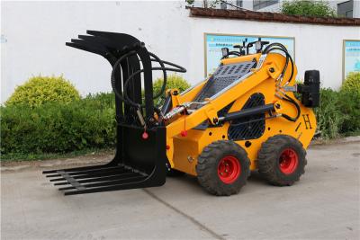 China WY230 23HP Mini Skid Steer Loader With Log / Grass Grapple CE Approved for sale