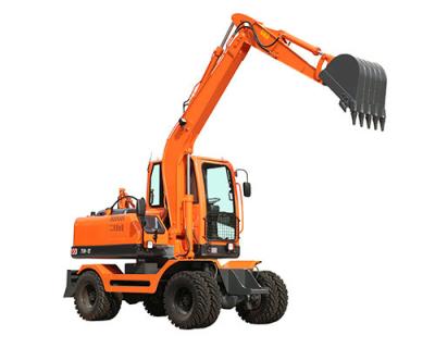 China Hydraulic Wheel Digger With Yuchai Supercharged Engine And Plunger Pump for sale