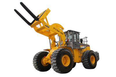 China 20T Quarry Fork Four Wheel Forklift Loader 175KW Weichai Engine Multifunction for sale