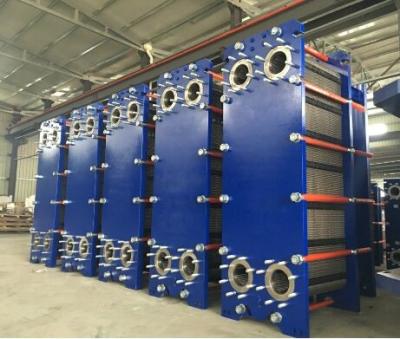 China Chemical Process Electric Plate Heat Exchanger , Plate And Frame Heat Exchanger for sale