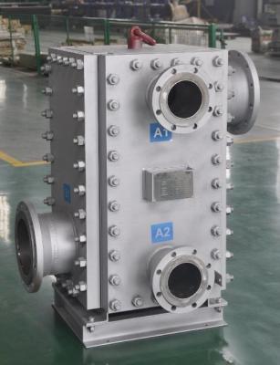 China Cambiador de calor industrial de la placa de la transferencia de calor, cambiador de calor de la placa del vapor en venta