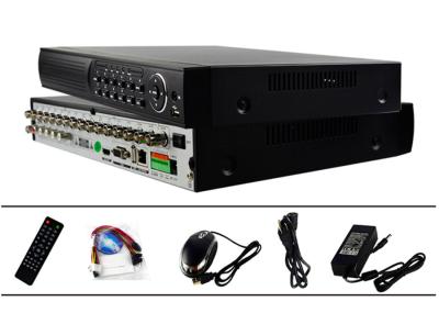 China 16CH D1 Real Time HD DVR Recorder Linux , Daily Commercial Recorder Support iPhone for sale