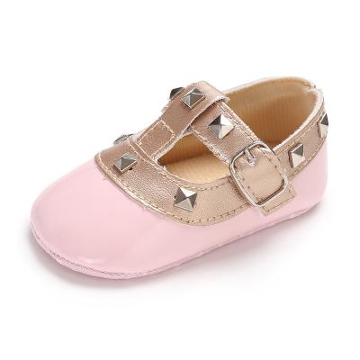 China Hotsale amazon hot top 2019 New ballet flats toddler shoes soft sole walking baby shoes boy girl for sale