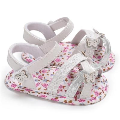 China Lovely infant Sandals Butterfly Flower Lace Japanese style First walker baby shoes for Boy and Girl for sale