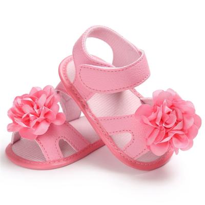 China China Factory Colorful flower soft-sole 0-24 months baby First walker baby sandals baby for sale