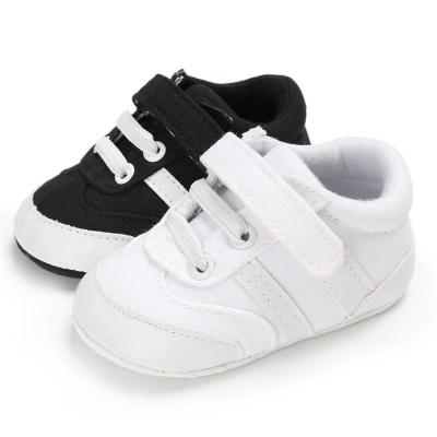 China Quick shipping Casual canvas Sport sneaker Newborn First walker toddler shoes for sale