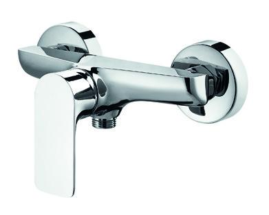 China Anticorrosive Washroom Stylish Shower Mixer Faucet DVGW ACS Certificated for sale