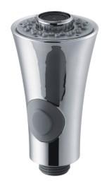 China 2 modos de reposição de torneira de chuveiro de cozinha ABS cromado torneira de pia cabeça de pulverização à venda