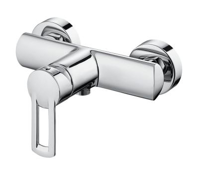 China 35mm Cartridge Bathroom Wall Mixer Taps Low Pressure Bath Shower Mixer 207mm for sale