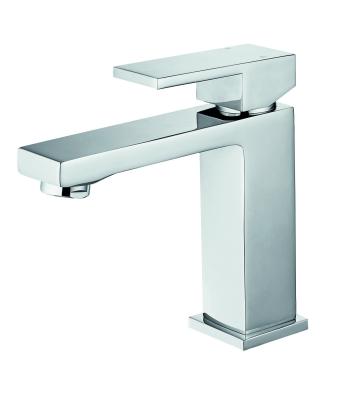 China Single Hole One Handle  Wash basin Faucet Polished finish bathroom faucet for sale