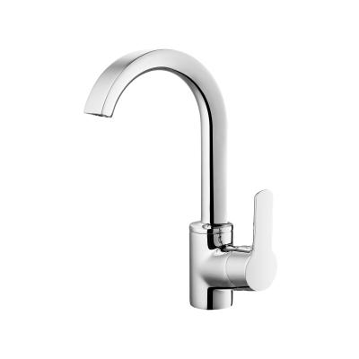 China Modern 2 In 1 Sink Mixer Zinc Handle Low Pressure Kitchen Mixer Tap for sale