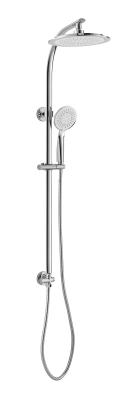 China Conjunto de columna de ducha de latón expuesto contemporáneo 2 funciones anticorrosión en venta