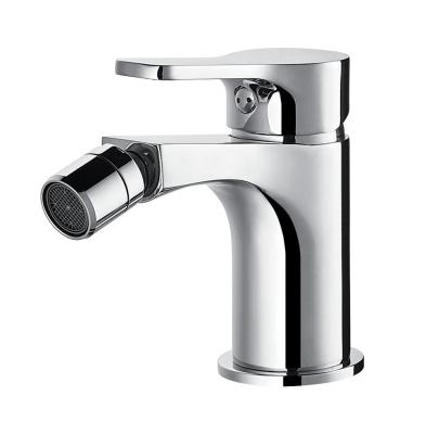 China Chrome Plated Brass Body Bidet Shower Tap Rotating Bathroom Faucet for sale