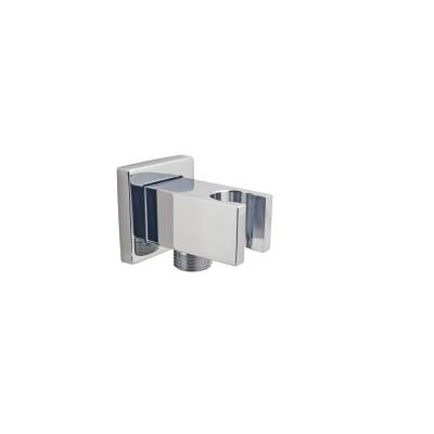 China Square Bathroom Shower Spare Parts 1/2 Inch Connection Wall Shower Bracket for sale