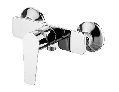 China High Quality Brass Body Shower Mixer Faucet Single Lever Chrome for sale