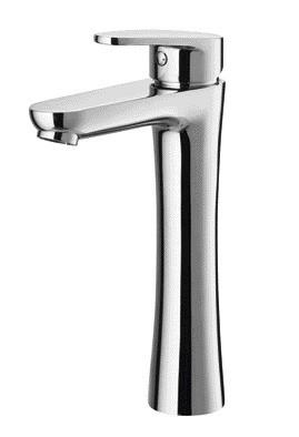 China Chrome-Plated Brass Wash Basin Faucet Hot and Cold Mixing Water for sale
