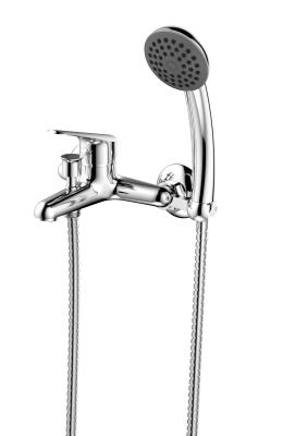 China Single Lever  Bath Mixer Tap  for Wall Installation, Chrome for sale