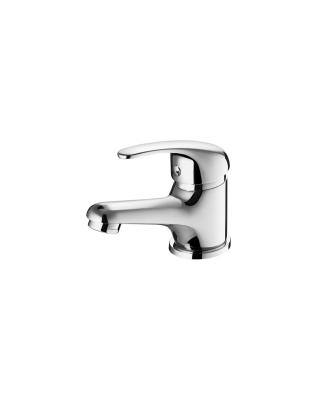 中国 Modern Brass Hot And Cold Water Faucet For Bathroom Single Handle Chrome 販売のため