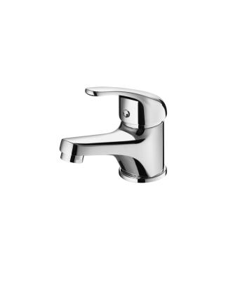 China Single Lever Bathroom Mixer Tap Cold Hot Water 3/8 Inch Hoses Installations Brass à venda
