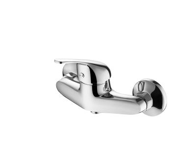 China 1/2 Inch Single Lever Shower Mixer Without Shower Chrome Finish for sale