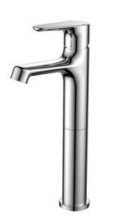 China Single Lever Bathroom Tap With Cold / Hot Water Hoses Fits All Types Of Basins zu verkaufen