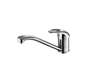 China Brass Body Pivoting Spout 360 Degree Kitchen Tap Chrome Plated  non rusting for sale