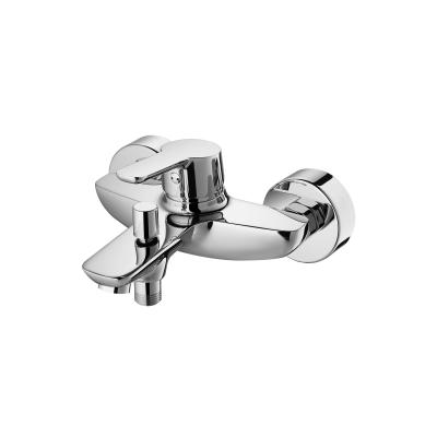 China single lever mixer tap - high-quality brass body - chrome-plated - 1/2 inch shower outlet à venda