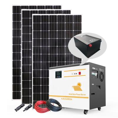 China 5KWH Long Life Solar Farm Complete Solar Battery System For Houses Power Supply en venta