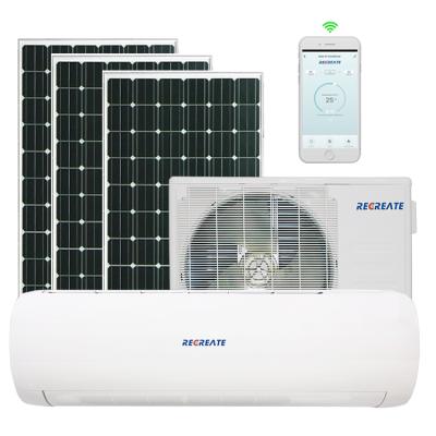 China Full DC Technology Solar Energy Saving Central Air Conditioner 18000btu Off Grid New DC Solar Air Conditioner For Home en venta