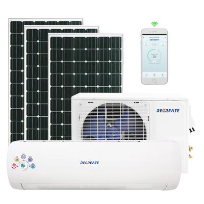 China Cooling&Heating Energy Saving Wall Split Solar Air Conditioner 18000btu 2hp/1.5ton Air Conditioner Home à venda