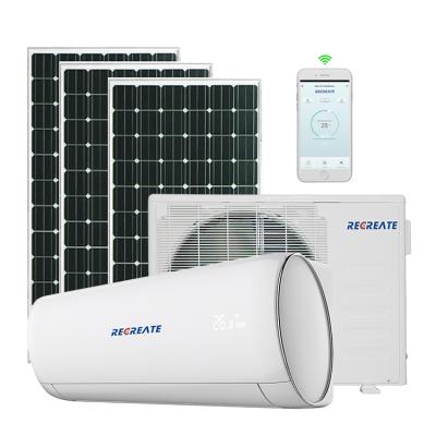 China Full DC Technology Best Quality Cooler 24000 Btu Solar Air Conditioner Wholesale Off Grid Air Condition Split Solar RV à venda