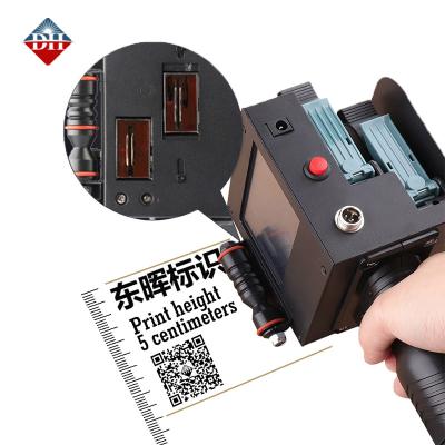 China 5cm Barcode Handheld Inkjet Printer For Metal Bottles Large Font for sale