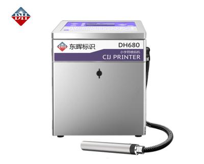 China 680 Small Character Cij Continuous Inkjet Printer Continuous Inkjet Printing for sale