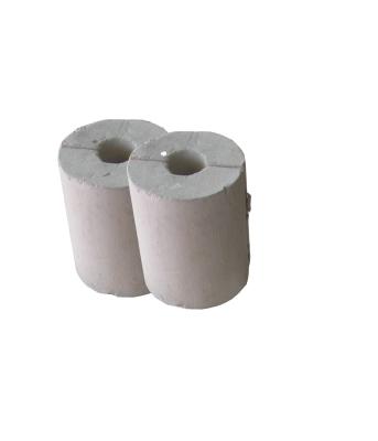 China 1000ºC Light Weight Calcium Silicate Pipe Cover For Metallurgy for sale