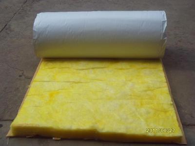 China Flexible Fiber Glass Wool Blanket Roof Insulation Materials Sound Absorption for sale