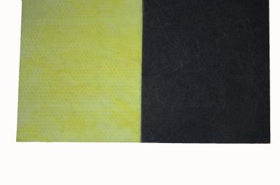 China Tablero de las lanas de cristal de la absorción sana hecho frente con el tejido de cristal negro en venta