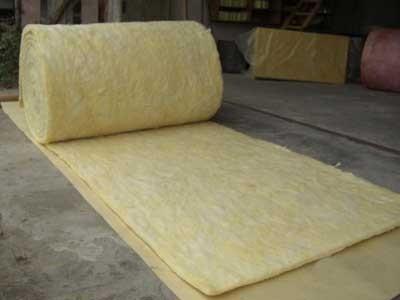 중국 발전소를 위한 고열 저항 유리솜 담요 20mm - 100mm 간격 판매용